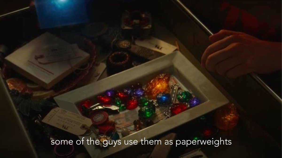 making the most heartbreaking parts of the mcu meaningless in one line.