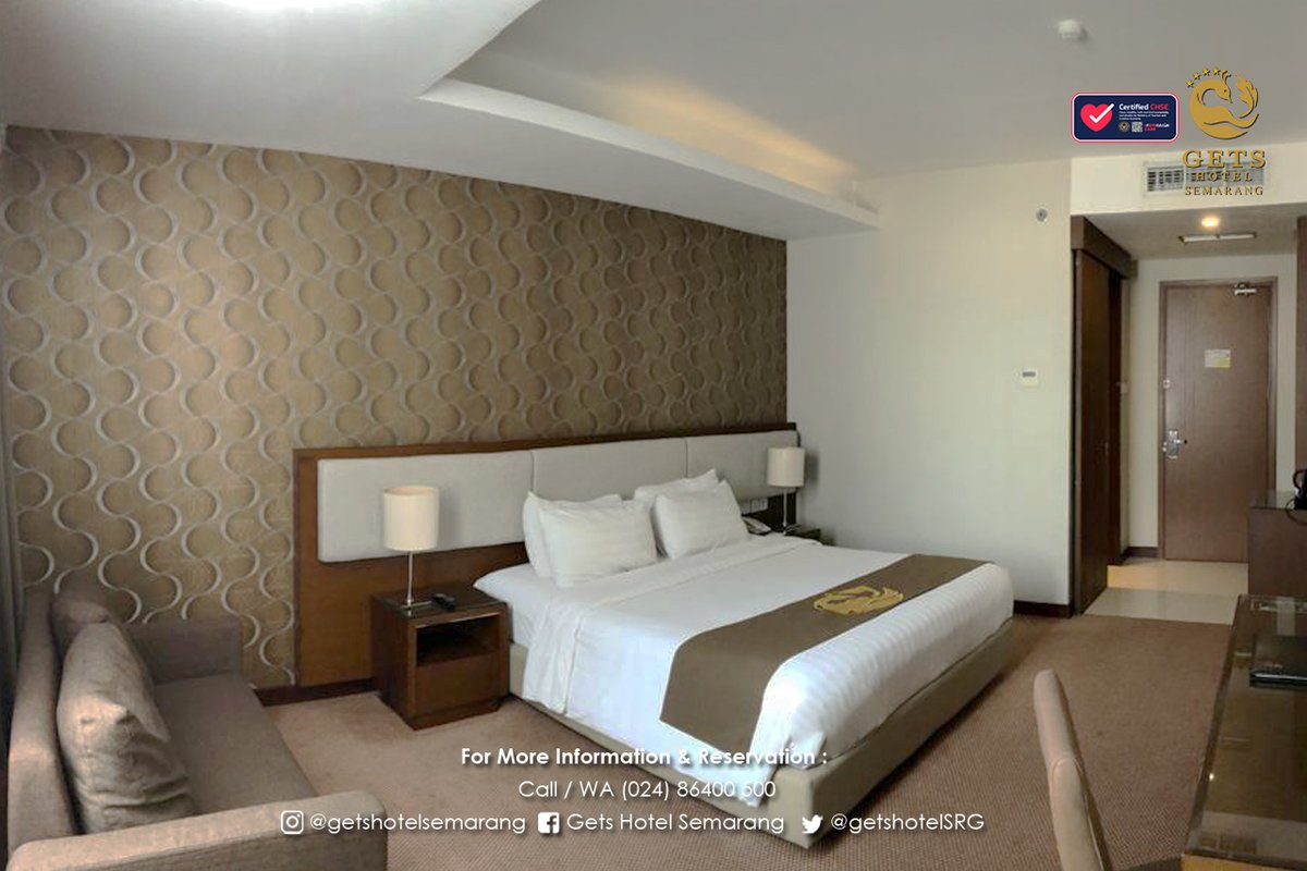 getshotelSRG's tweet photo. Offers an understated warmth,
impeccable service and unrivalled experiences.
Enjoy your family vacation with us!

📷 : Grand Deluxe Room

GETS Hotel Semarang
Jl. MT Haryono 312 - 316
024-86400 500

#staycationsemarang #hotelhitsemarang
#hoteldekatkotalama #lambehoteliers https://t.co/eoBoam2RHH