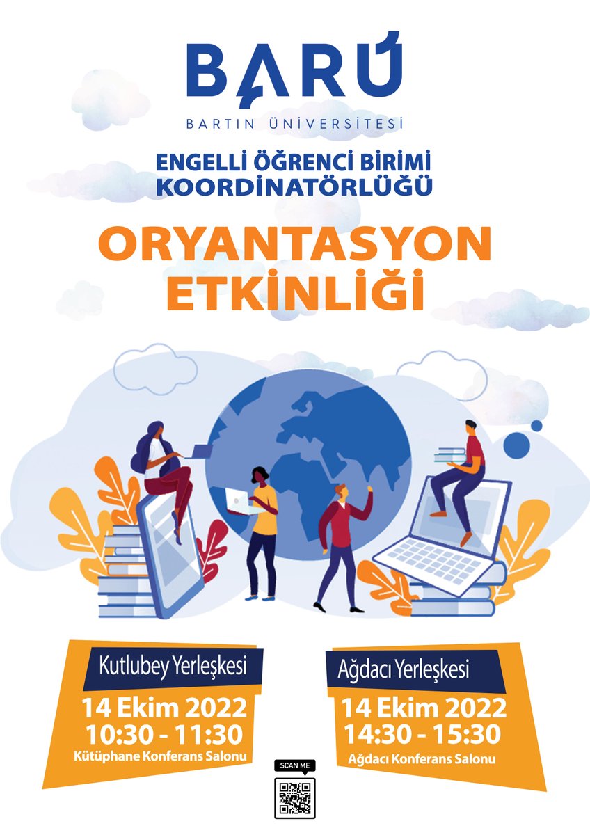 Koordinatörlüğümüz bünyesinde gerçekleştirilecek olan 'Oryantasyon Etkinliği' ne tüm öğrencilerimizi bekliyoruz.