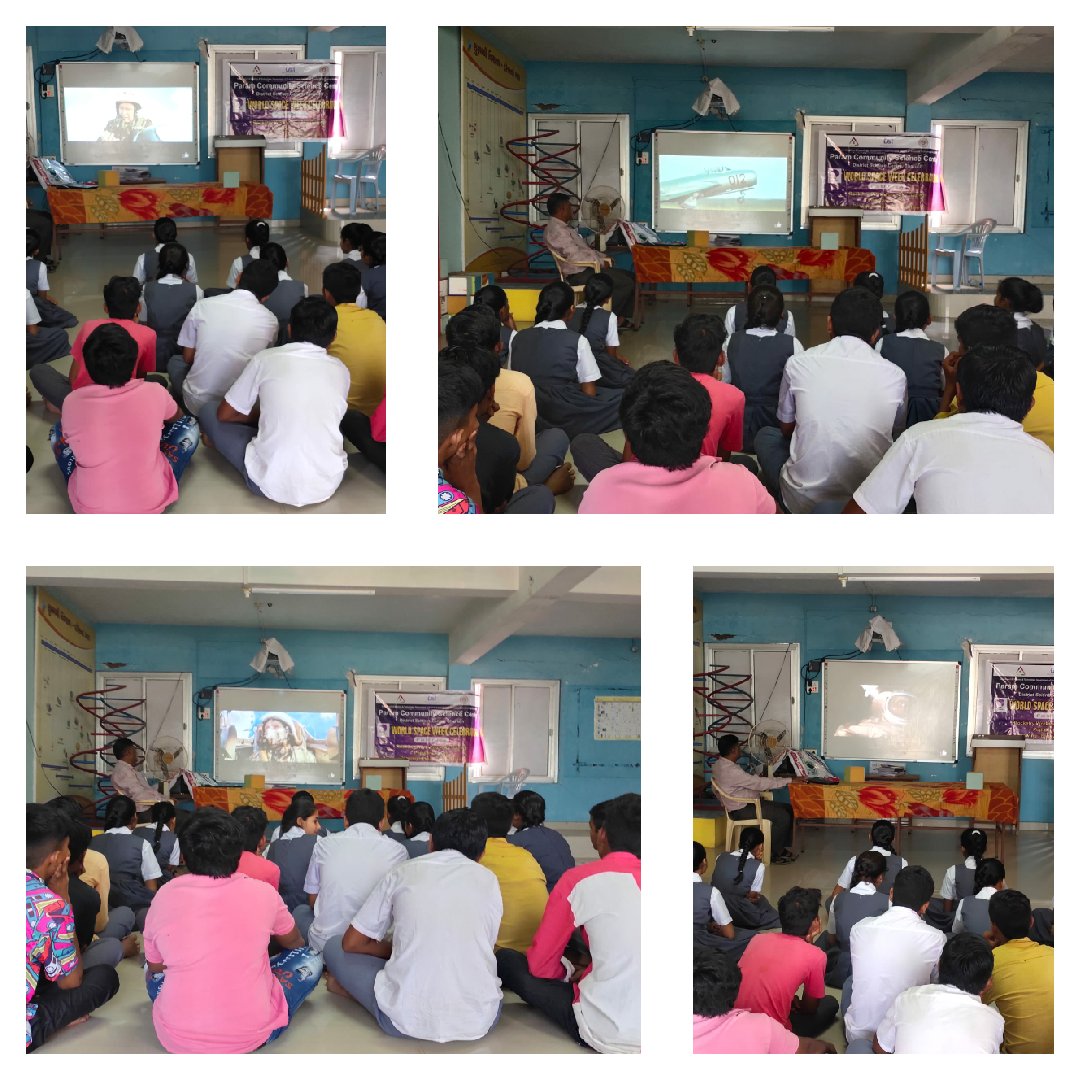 paramcscbharuch's tweet image. #WorldSpaceWeek2022 celebration #movieshow @InfoGujcost @Punam_Bhargava @narottamsahoo @pavitshah @BhumiSh61564135 @dstGujarat @isro @IndiaDST @BharuchMahiti @InfoGujarat @CollectorBharch @BharuchPolice @vandegujarat16 @REPORTERBHARAT