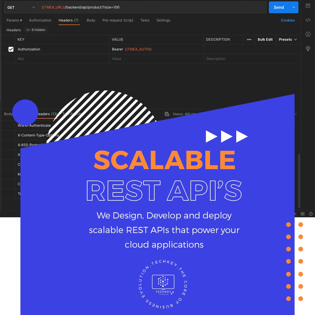 CTechkey's tweet photo. We design and build custom APIs that enhance off-the-shelf software solutions to suit and satisfy your business requirements, this includes integration of third-party APIs such as payment gateways 
#techkeycybernetics #api #apidevelopment #backenddeveloper  #developers https://t.co/xYLX8I1OWw