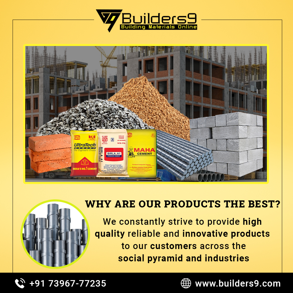 Builders9Online's tweet photo. The key to building a successful masonry business is to deliver high-quality, consistent products every time. Our products are the best, and we will not compromise on quality.👌
Check Our Best Deal: https://t.co/WBd4M5utq9.
#buildingmaterials #builders9 #cements #accblocks https://t.co/YxRhR1rbmh