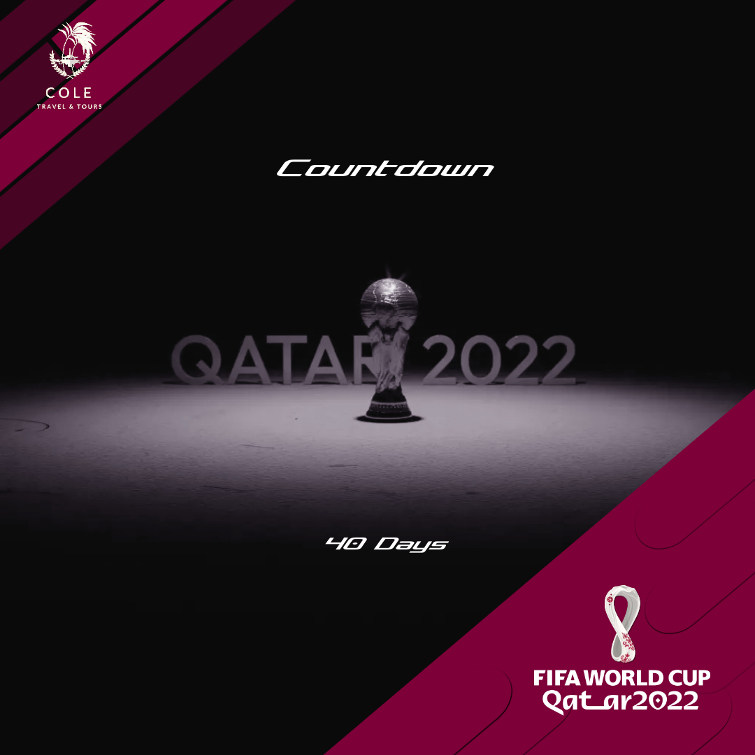 ctt_global's tweet photo. 40 days to go! Are you ready?
#WorldCup2022 #Qatar2022 https://t.co/1Ix1pDXtIi
