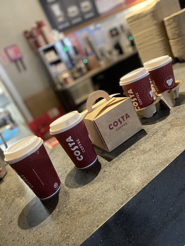 ENTOPDBTHFT's tweet photo. Happy Monday! Coffee & Cake to keep us going this morning.. hope you all have a lovely week 🤍 #MondayMotivation #MondayMorning #ENT #EYE #Outpatients #CostaClub #Coffee @BTHFT @CostaCoffee @Mel_Pickup https://t.co/bXLVbxRDhp
