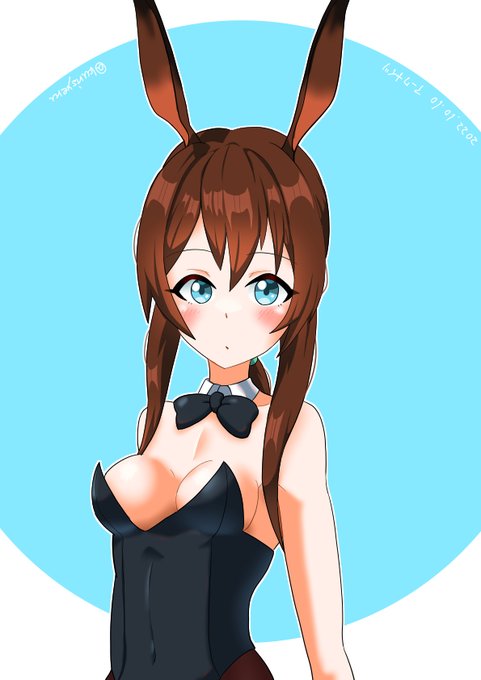 74日目
アーミヤCEO(ロ)バニーガール
なんだかんだ言うけど、やっぱりアーミヤは美少女で可愛いんだよねぇ 