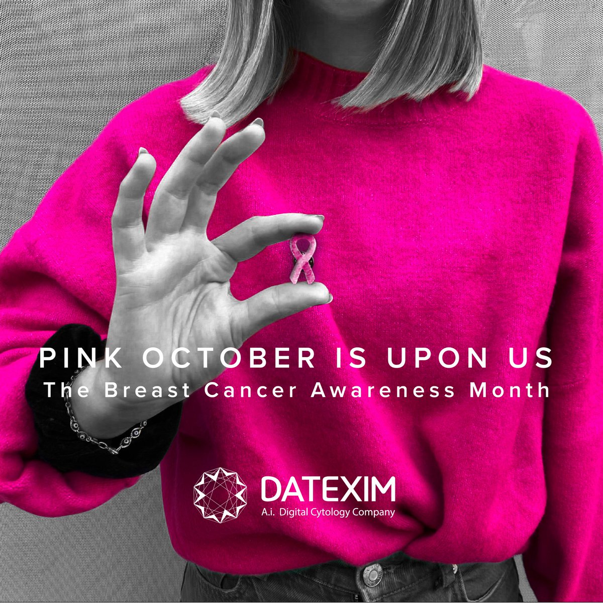 DATEXIM (@datexim_sas) on Twitter photo ๐๐๐ญ๐จ๐๐๐ซ ๐ข๐ฌ ๐๐ซ๐๐๐ฌ๐ญ ๐๐๐ง๐๐๐ซ ๐๐ฐ๐๐ซ๐๐ง๐๐ฌ๐ฌ ๐๐จ๐ง๐ญ๐ก ๐
<a href="/DATEXIM_SAS/">DATEXIM</a> is dressing in pink to support the fight against Breast Cancer!
Screening is the key and early detection can save many lives.
#screening #cancer #pinkoctober #AI #support #cytology ๐๐๐ญ๐จ๐๐๐ซ ๐ข๐ฌ ๐๐ซ๐๐๐ฌ๐ญ ๐๐๐ง๐๐๐ซ ๐๐ฐ๐๐ซ๐๐ง๐๐ฌ๐ฌ ๐๐จ๐ง๐ญ๐ก ๐
<a href="/DATEXIM_SAS/">DATEXIM</a> is dressing in pink to support the fight against Breast Cancer!
Screening is the key and early detection can save many lives.
#screening #cancer #pinkoctober #AI #support #cytology