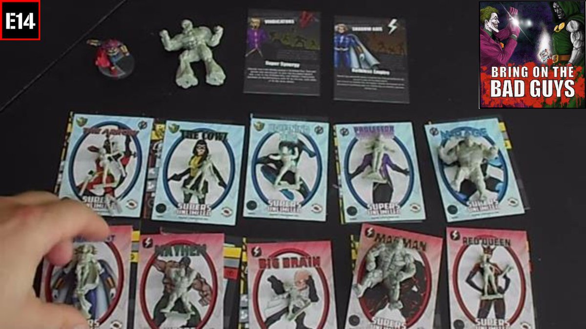 New on E14!

Bring on the Bad Guys - Episode 48 - Supers Unlimited Review

In this special episode, E14's Dave Mustill shows off the fantastic minis available for "Supers Unlimited" from Kitbash Games!

emotionally14.com/2022/10/bring-…

#Bringonthebadguys #KitbashGames #Supersunlimited