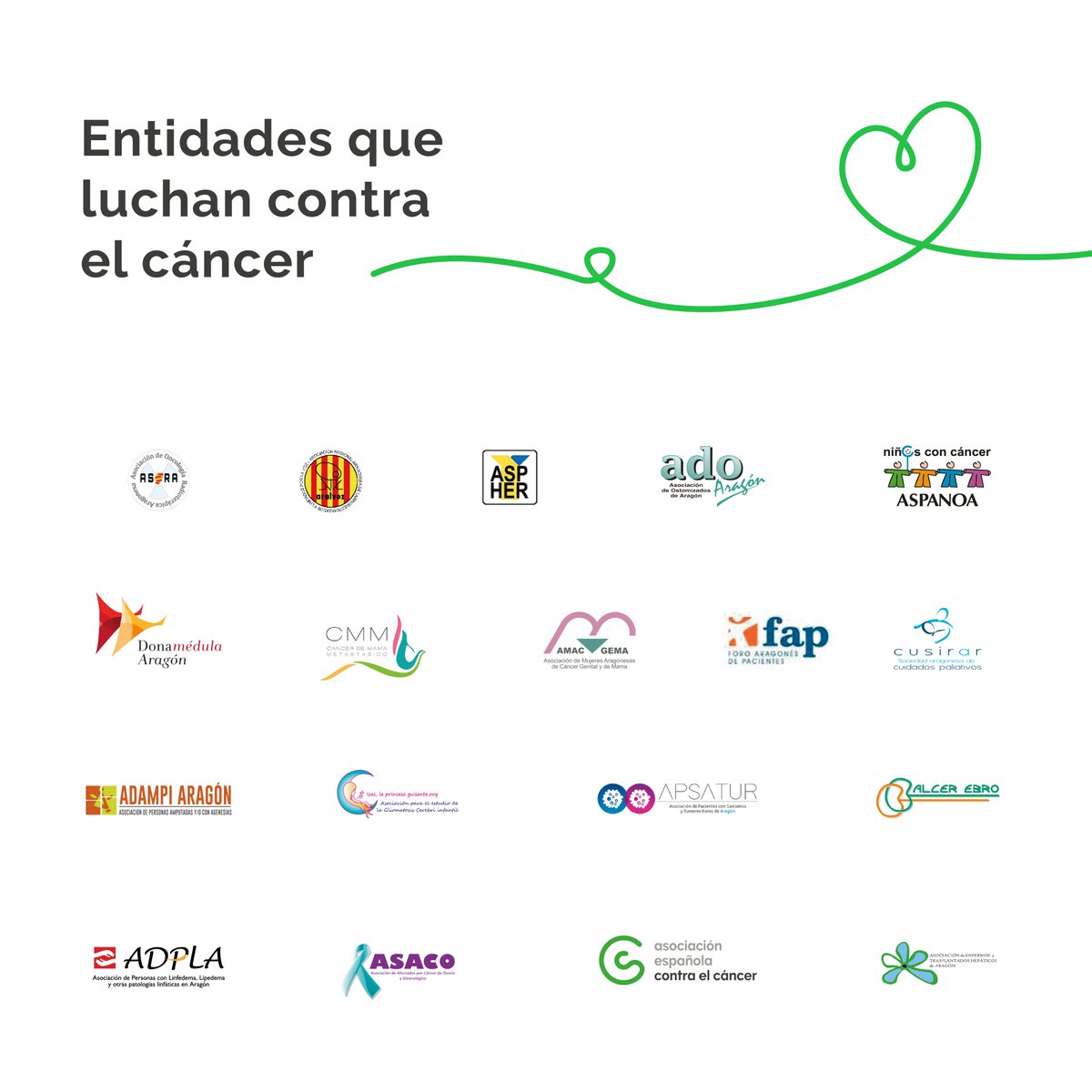 📍 En Aragón, somos muchas las asociaciones que trabajamos contra el cáncer. Avanzamos, porque #juntossomosmasfuertes 💪

💚 ¡Gracias a todas por formar parte del VII Congreso de Personas con Cáncer y sus Familias!

🔗 Inscripciones gratuitas: congresocontraelcancer.es