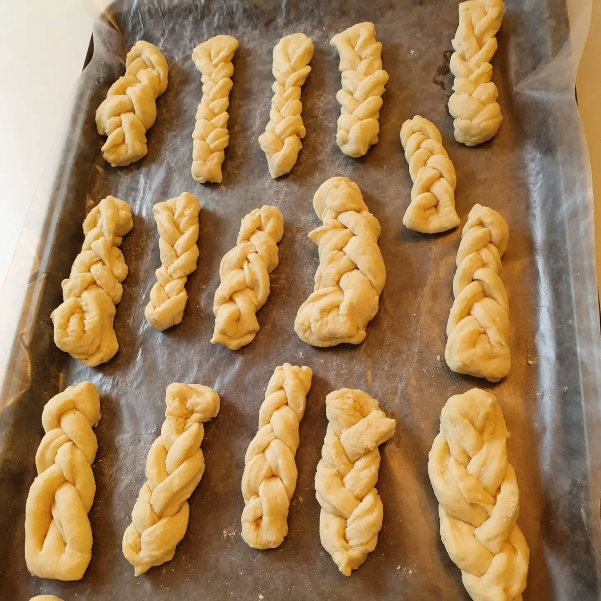 Doctor_Ness's tweet photo. Making #koeksisters with my Aunt and cousin's boys in #Canada and still waiting to hear if I've got #tickets to @TheDailyShow to see @Trevornoah next week🤞 https://t.co/xKioUcMDy3