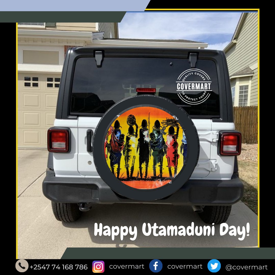 covermart_ke's tweet photo. Happy UTAMADUNI Day.
#mkenyahalisi#covermartsolutions #wheelcovers #tyrecovers #brandedcovers #beautifulcovers #tyrecovers #brandedcovers #safari #tembeakenya #travelkenya #travelafrica #travelphotography #wanderlust #maasaimara #magicalkenya #photooftheday #kenya #travelphotos https://t.co/gK2LzxJRXd