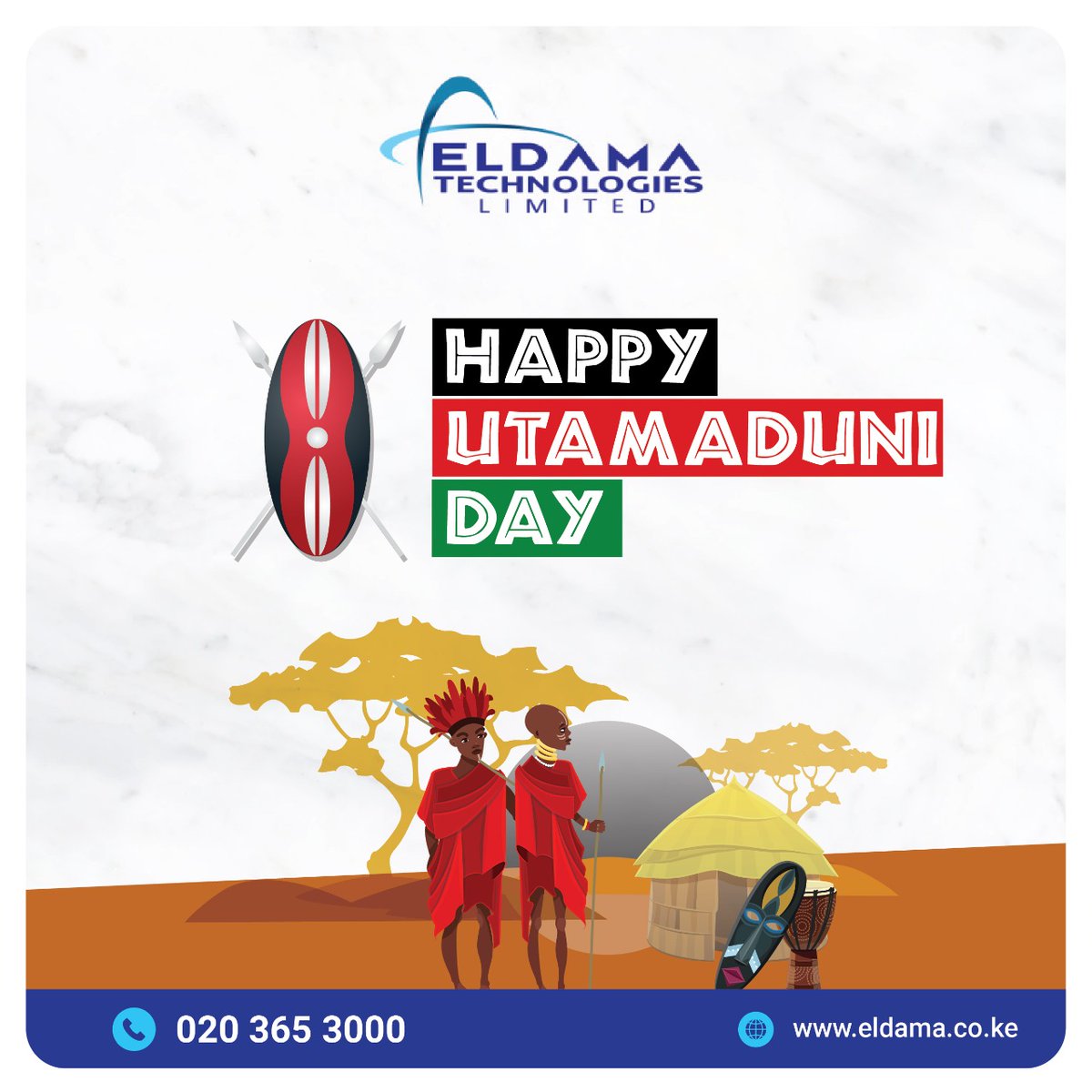 eldamatech's tweet photo. A day to celebrate each one of us in our uniqueness, our diversity, and the spirit of Kenyans in promoting unity. 

#UtamaduniDay2022 #BestPossibleSolutions https://t.co/EwdPZssbOi