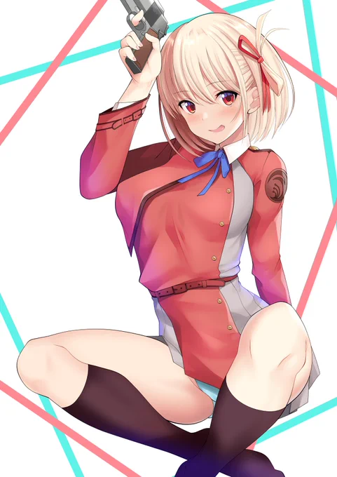 面白かった!( ・∇・)!
のでその内たきなちゃんも描きたいなって
#リコリス·リコイル 
#錦木千束 