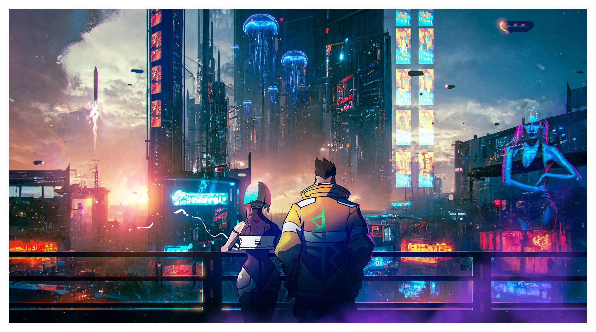 Top 70+ cyberpunk edgerunners wallpaper 4k in.cdgdbentre