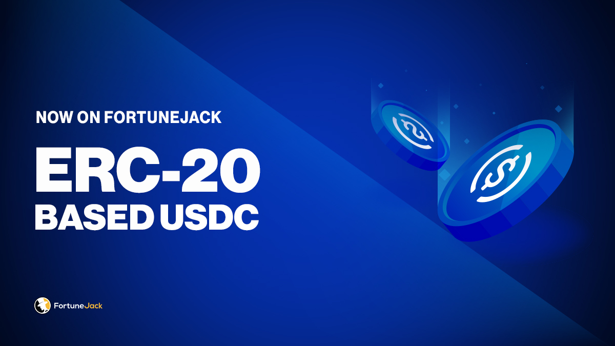 🎉 A new crypto deposit method added to FJ 🎉

Now you can deposit/withdraw funds in $USDC [ERC-20]

📝 Thanks for the suggestions and be sure to let us know what crypto you would love us to integrate on FortuneJack.

RT and tag a friend to win 10x 10 free spins