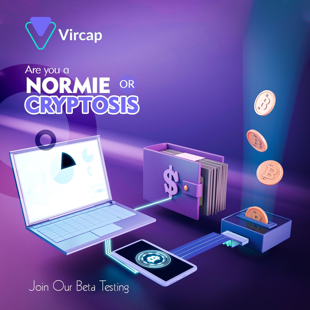 getvircap's tweet photo. Which are you?
The Vircap platforms provides quality information that will graduate you from a Normie to a Cryptosis
Click the link in our bio.
#crypto #cryptocurrency #tech #techpointinspired #vircapio https://t.co/xs7yJmcetG