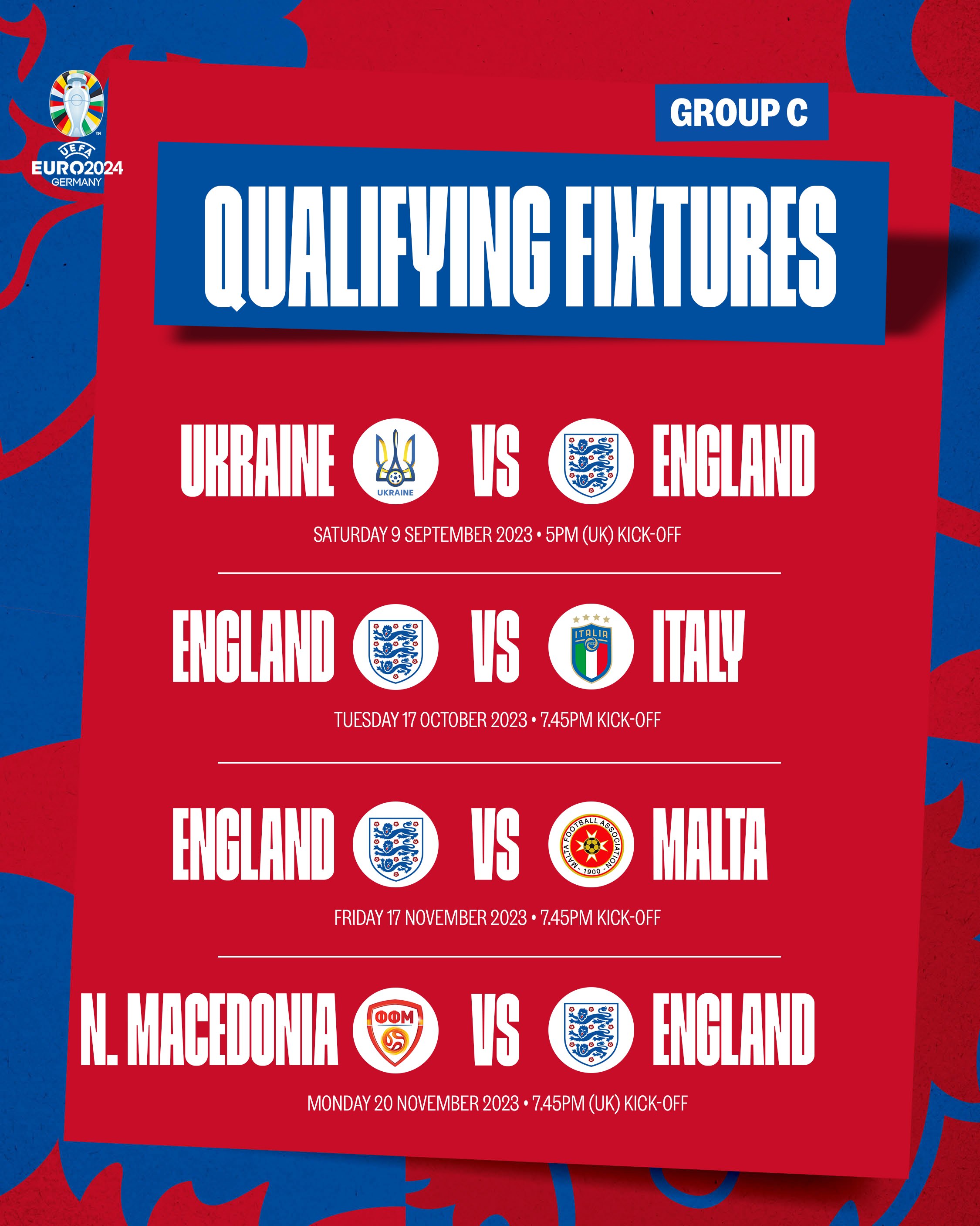 England on X