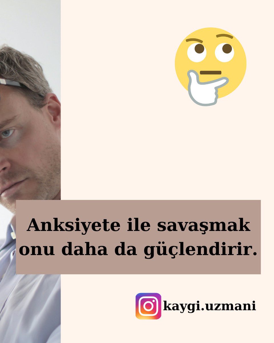 Kaygı ile savaşmak sadece onu güçlendirir. Bu kaygının oyunlarından biridir. 

#Kaygi #anksiyete #pazartesi #günaydın #izmir