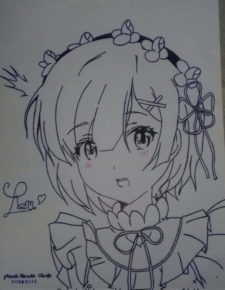 UnyieldingHuman's tweet photo. #art #anime #rem #luffy #artwork #traditionaldrawing #animedraw #oshinoshinobu #monogatari #ONEPIECE #rezero https://t.co/0LknEbETOf