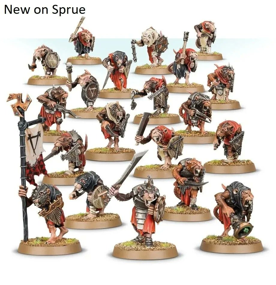 For those who play the Skaven in Warhammer Age Of Sigmar, get 20 Clanrats for only £17.95 instead of the RRP of £26!

buff.ly/3fU589C