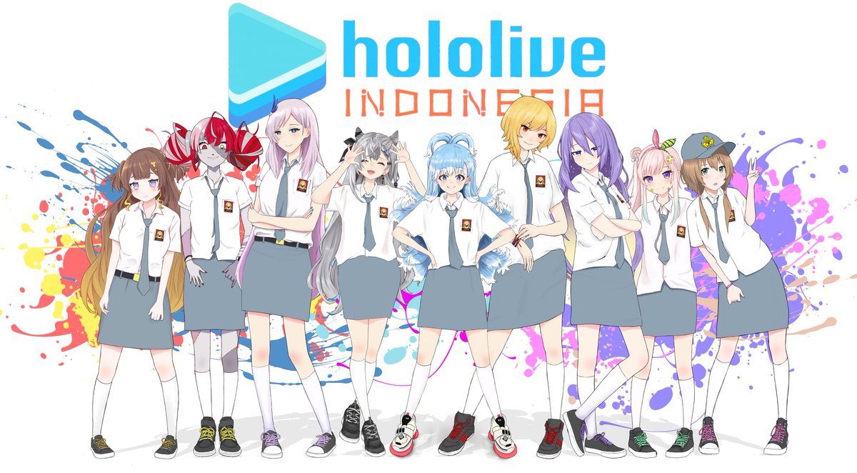 update HoloID all members 2022! #GambaRisu #ioarts #HoshinovArt #graveyART #Reinessance #anyatelier #inKaela #AeruSeni #Zetacrylic #hololive #hololiveID #holoID