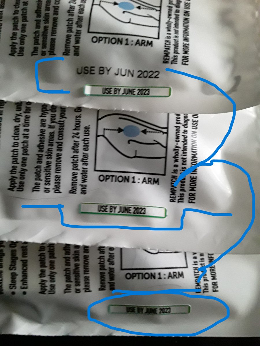 PeterMcIntyre50's tweet image. the Voxxlife REM-patch Sleep  Warning the Use by Date, @voxxlife #Voxxlife   You have stated the patch is GOOD for another year! so 2022 to @2023   So @2023 till 2024 ? Thats 2 years after the use by DATE! PS  the #REMPatch  #Rash