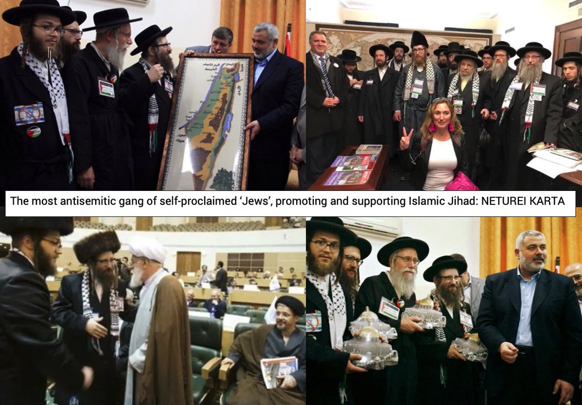 @MuslimLLL @PaulConroy @dontfuckwIsrael @Africa4Pal Here we go again. An ignoramus showing this ridiculous picture with the Neturei Karta clowns, paid by Iran’s Mullahs and supporters of IRGC, Hamas and Hezbollah. Join @codepink, they’re in bed with NK too