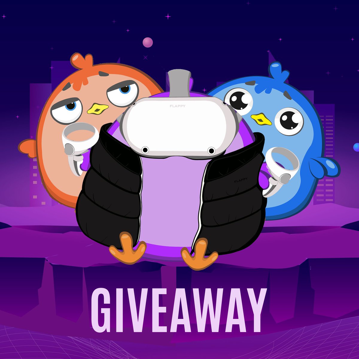 Good morning, Flappies! 15 WL spots available for Flappy Birds NFT ￼ Special prize: ￼🏆 1 SOL ￼❗️To enter giveaway: - Follow @FlappyBirds_NFT - RT this post - Tag 2 friends ￼⌚️48H #NFT #NFTs #NFTGiveaway #FlappyBird #FlappyBirds