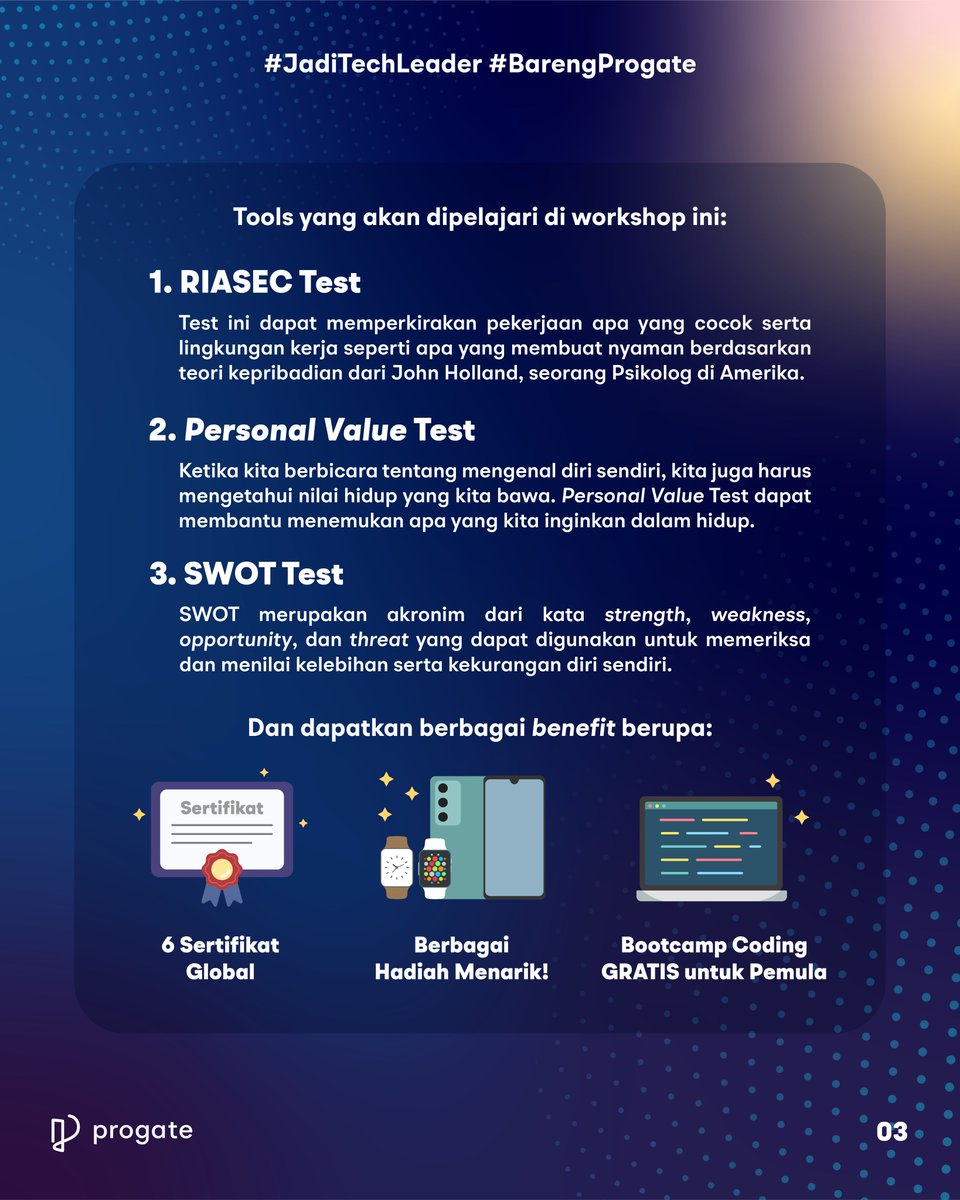 readysetcodeid's tweet photo. Ikut Workshop Bersertifikat "How to Get Your Dream Job in Tech" bersama Kak Grace dari @satupersen_id di YOUNG LEADERS TECH CONFERENCE!

Dapatkan tiket di sini: https://t.co/dPQSpIebGc
Durasi conference: 29 - 30 Oktober 2022

#ambillangkahmu #jaditechleader #barengprogate https://t.co/Cnvh0OXjgz