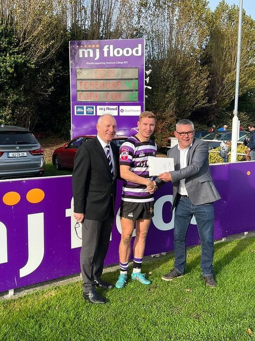 Another fantastic win for <a href="/terenurerugby/">Terenure College RFC</a> on Saturday at home against Cork Con. Congratulations to Adam La Grue on his man-of-the-match performance. Enjoy your iPad Adam!

#rugby #ail #manofthematch #technology #EnergiaAIL #wegoagain #ourclubmakeityours