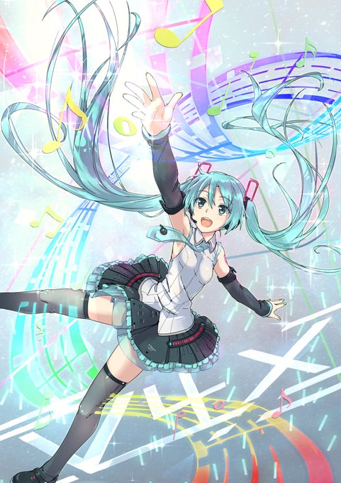 3連休使って全力でイラスト描いたよん!
相互さんからリクエストの初音ミクちゃんV4Xです 