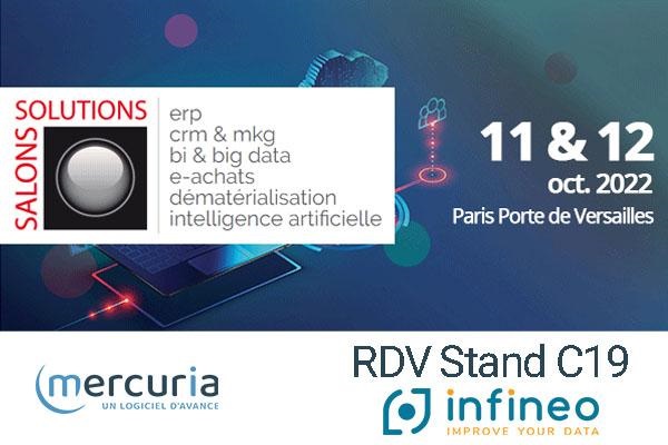 📆 J-1 les équipes de <a href="/mercurianantes/">@mercurianantes</a> sont ravies de vous inviter sur le stand C19 de notre partenaire <a href="/infineo/">Infineo</a> au <a href="/SalonsSolutions/">SalonsSolutions</a> les 11 &amp; 12 octobre pour présenter Inside Reporting et Inside Dataviz 
#salon #dataviz #BI #partenaire #solutions #evenement