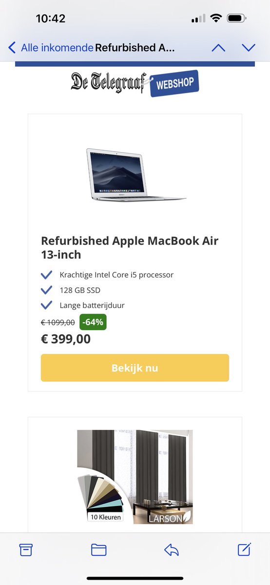 Niet intrappen, ouderwets staaltje oplichting!
⁦<a href="/OpgelichtFraude/">Oplichting & Fraude</a>⁩ ⁦<a href="/telegraaf/">De Telegraaf</a>⁩