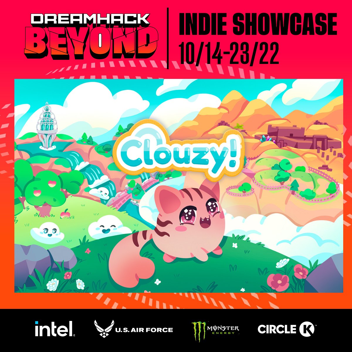 TinymoonTeam's tweet photo. #Clouzy is going to be part of DreamHack Beyond Indie Showcase! Super exciting! ☁️✨

#DHBIndies @DreamHack

#IndieGames #IndieDev #FreedomGames #ForTheLoveOfGames #gamedev https://t.co/GMTB5Irqu4