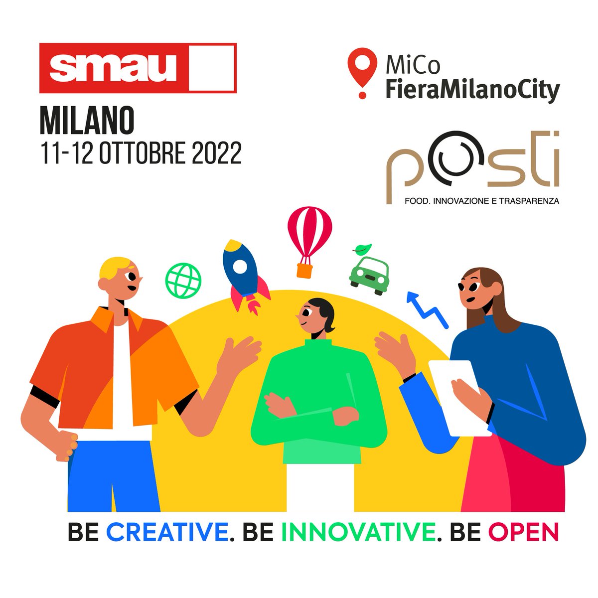 Ci vediamo domani 11 Ottobre e mercoledì 12 a Smau <a href="/smaunotes/">SMAU</a>  presso MiCo Fiera di Milano City 
Siamo partner ufficiali dell'evento❗
Vieni a scoprire le "Tracce di Posti"
Richiedi un incontro con noi:
smau.it/milano/partner…