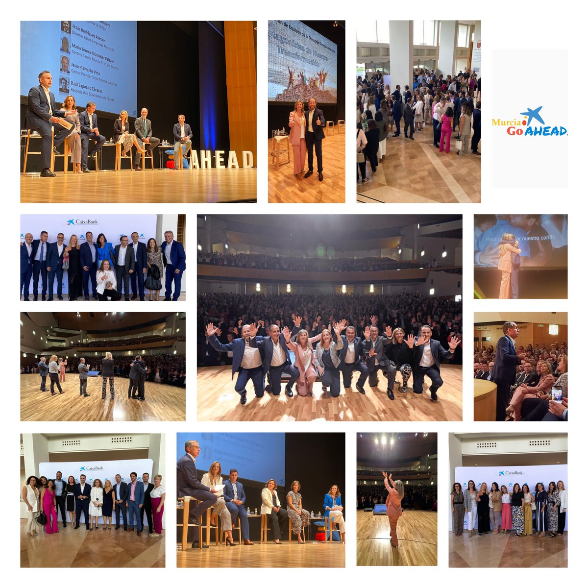 OlgaGarcasaz1's tweet photo. * Momentos 🍀:
El 28 de septiembre celebramos la I Convención de todo el equipo de la Dirección Territorial de @caixabank en Murcia.
Un encuentro muy especial, donde las personas fuimos
 las Protagonistas.💙💙💙
#OrgulloDePertenenciaTEAMDTMurcia #Propósito #Equipos #Personas https://t.co/21hnJAbmQ0