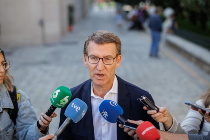 DiarioDID's tweet photo. Feijóo avisa a Sánchez que no aceptará un cambio de cromos en el CGPJ "sin cambiar nada" en el sistema de elección - https://t.co/fpxX5LiucY https://t.co/jLPOfBCN8B