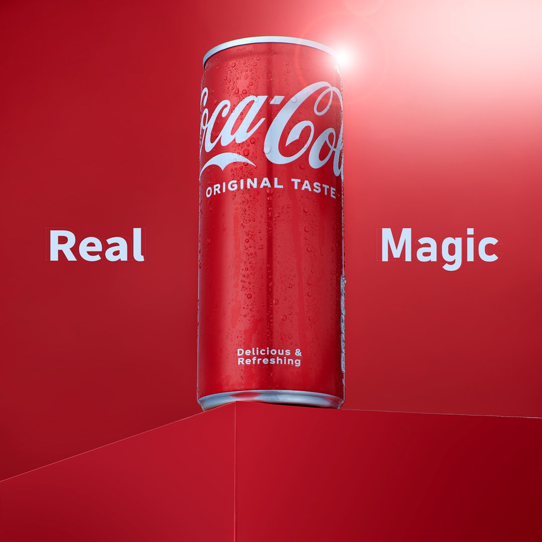 The "Real Magic" brand philosophy is founded on the realisation that magic exists in chance encounters that transform the ordinary into the extraordinary. This knowledge is ageless but feels more relevant than ever in the hyperconnected yet divided world of today.
<a href="/CocaCola/">Coca-Cola</a>