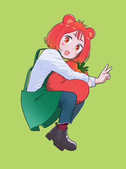 妹氏に絵を頼まれたので描きましたわし(2枚目)の妹ですいつも靴をノーマネーで直してもらってるので久々にノーマネーです妹氏用なので使っちゃダメだよ画風が違う 