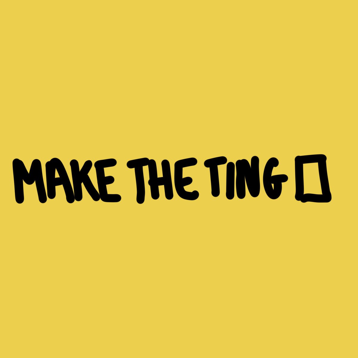 Make The Ting tweet media