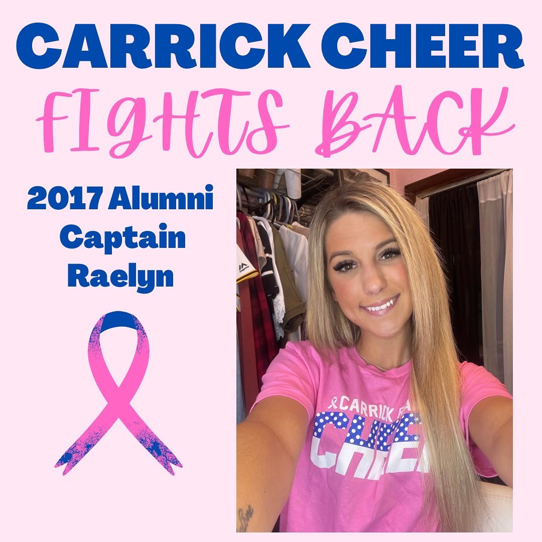 CarrickCheer's tweet photo. Carrick Cheer #FightsBack 💕 

#RaiderPride 💛💙 https://t.co/SVonC6wh4b