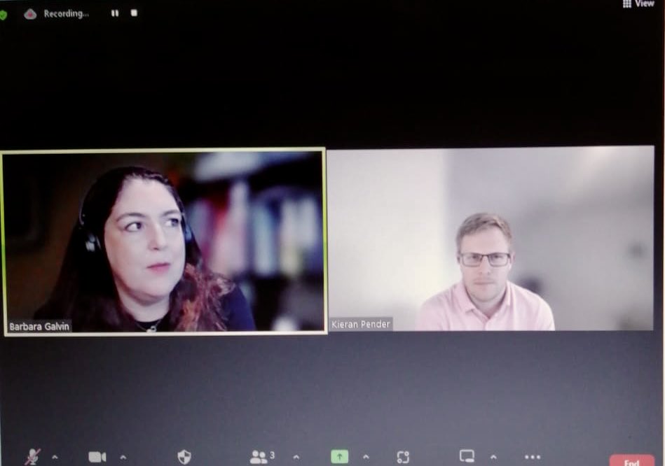 analysisforlife's tweet photo. ⁦@LawSocIreland⁩ #worldmentalhealthday2022 2022 is off to a global start! Thanks to ⁦@KieranPender⁩ &amp; ⁦@GalvinBa⁩ for joining ‘The Complete Lawyer’ at dawn for us/dusk for Kieran 🔥 https://t.co/HCSKJw0kpN