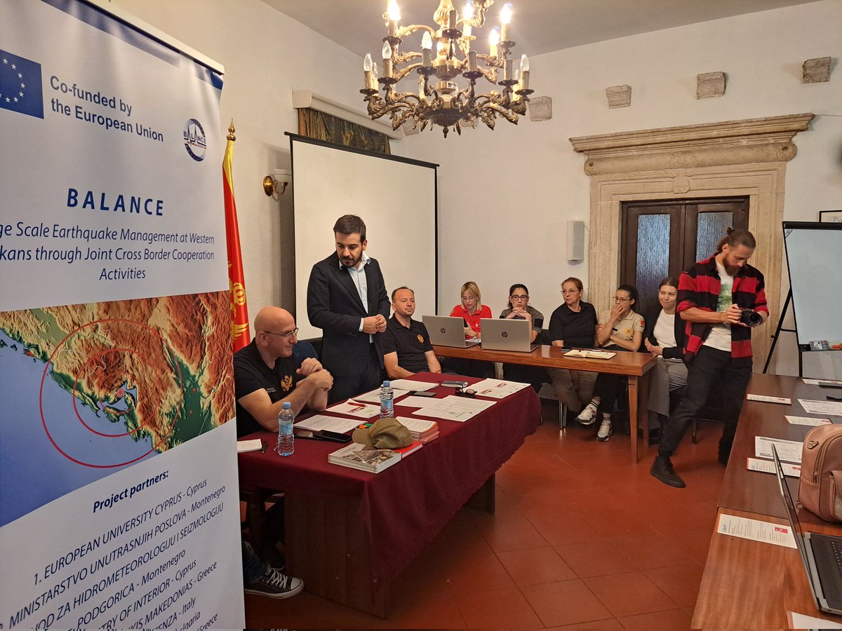 ppapazog's tweet image. 🦺 Delighted to be in #Kotor for a really #FullScaleExercise, #multiparameter #interoperability 🚑🚒🚓🚨🏛🏘🏥🏨🪖⛑️📢 and multinational 🇲🇪🇨🇾🇬🇷🇦🇱🇧🇬🇭🇷🇮🇹🇪🇦 #BALANCE_project
#ProudToBe @CoE_CERIDES @EuropeanUniCy and @CivilDefenceCy