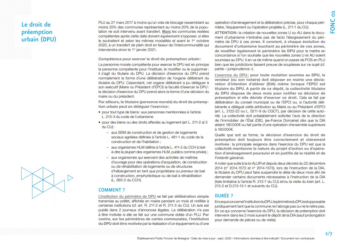 Témoignage lors des assises du Maire de la Noé Blanche (35), remercie <a href="/EPFBretagne/">EPF Bretagne</a> de l'accompagnement du projet de redynamisation de son bourg:
"ll m'a permis de découvrir comment mettre en œuvre une préemption, grâce à eux le projet de redynamisation se réalise. C'est précieux"
