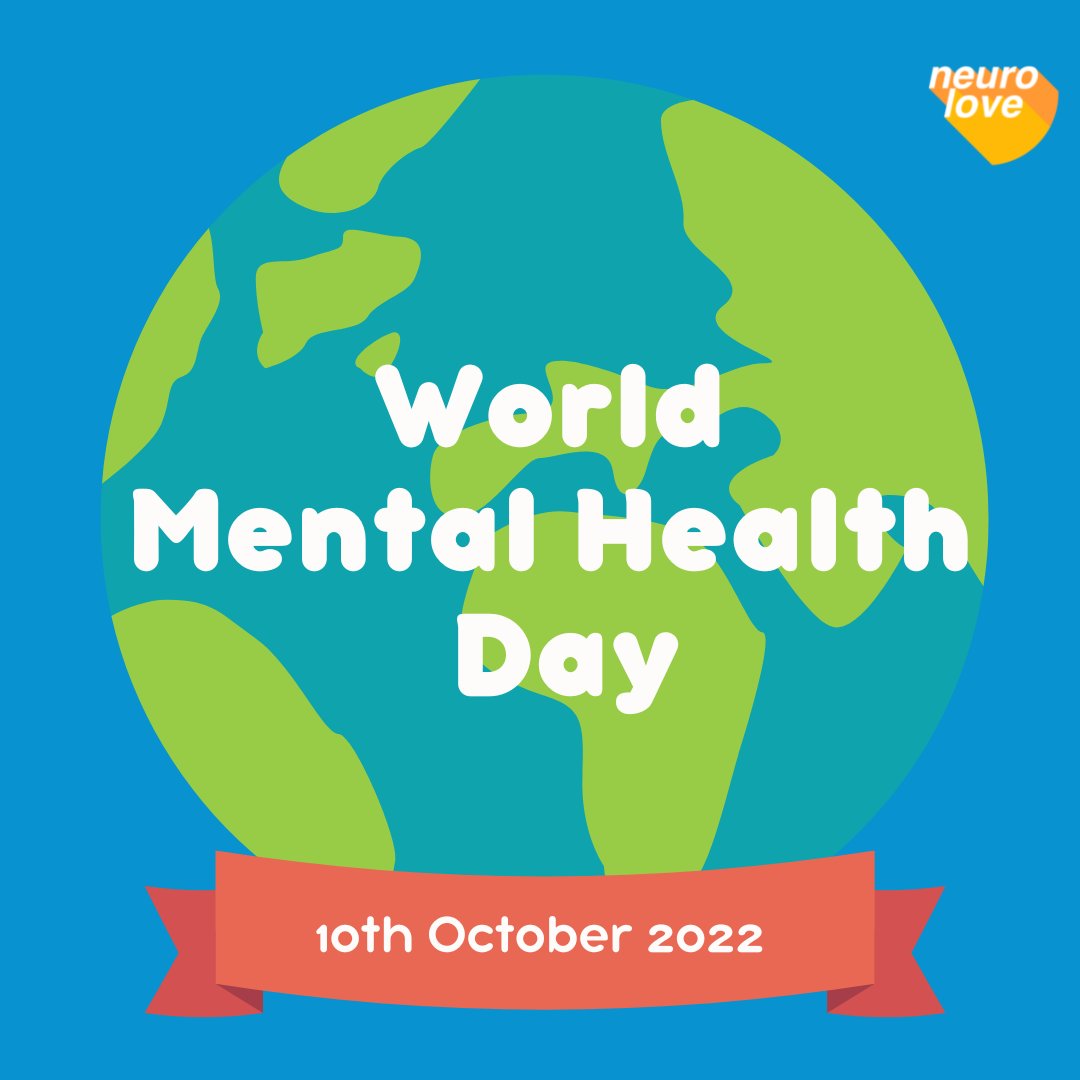 World Mental Health Day 💙

This year's theme is  'make mental health and wellbeing for all a global priority'. 🌍

#mentalhealth #WMHD