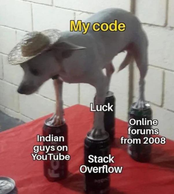 Mostly forums reddit.com/r/programmerhu…