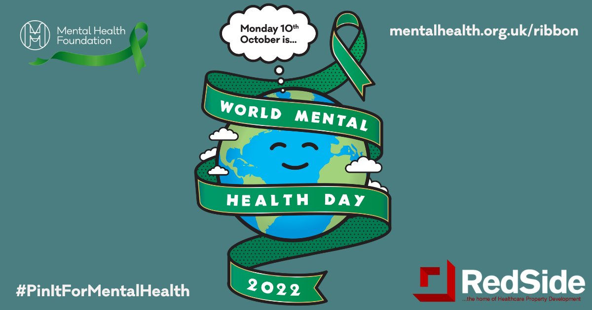 Today is #WorldMentalHealthDay and RedSide are very passionate about raising awareness for mental health - 
<a href="/mentalhealth/">Mental Health Foundation</a>.

Read more about how you can take part this year in our latest blog post - redside.org.uk/world-mental-h…

#PinItForMentalHealth 💚