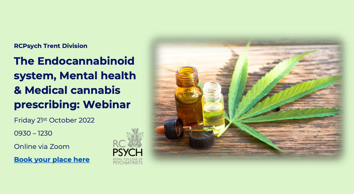 Hannah_Deacon40's tweet photo. Next week, 21 October I'll be speaking at this @rcpsych  online event about my experience as a carer and Alfie's medical cannabis prescription alongside experts from across the UK cannabis space. 

Book your place now: https://t.co/HGgf37uEVx https://t.co/ozJZZcSgvs