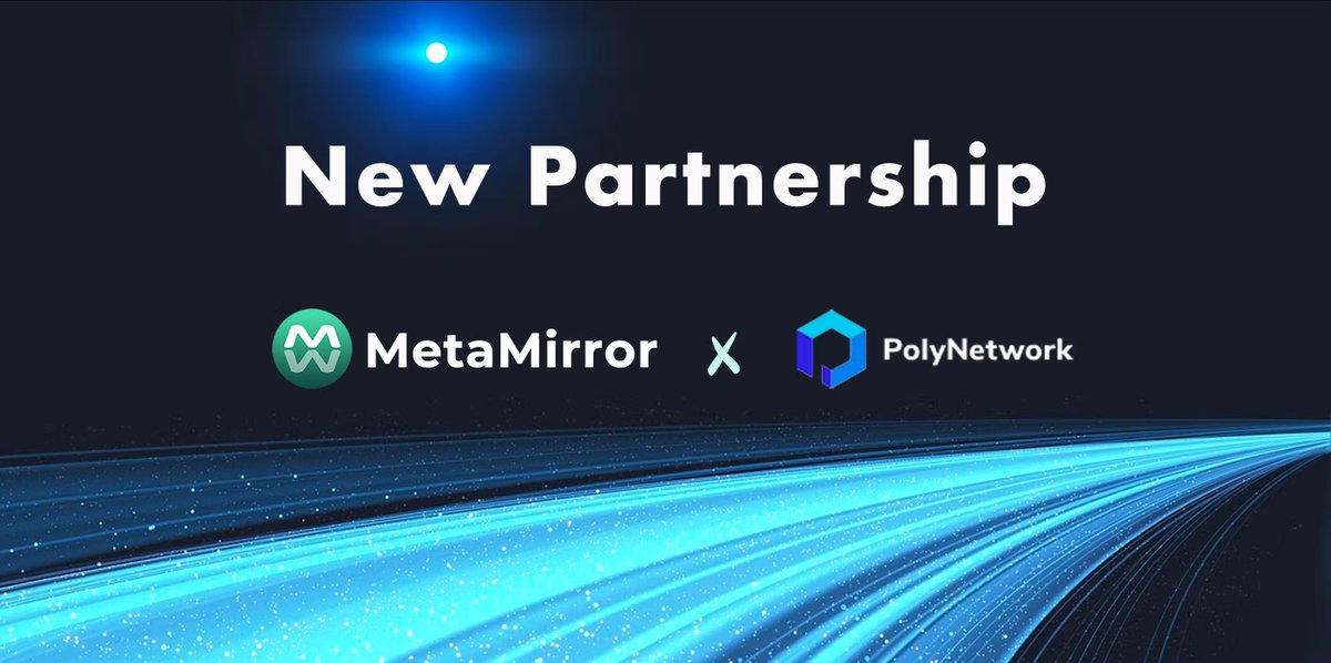 Auth3MetaMirror's tweet image. 📣📣 Our new partner @PolyNetwork2 has onboarded MBuddy Portal! 

Poly Network is a global cross-chain protocol for implementing blockchain interoperability and building Web3.0 infrastructure. 

Their 1st Campaign is live now!
🎁 Join here 👉bit.ly/3yt0khZ