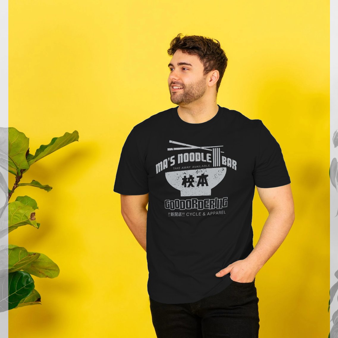 Our t-shirts are made from organic cotton and printed in the isle of wight !  #goodordering #t-shirt #sustainablefashion #noodlehouse