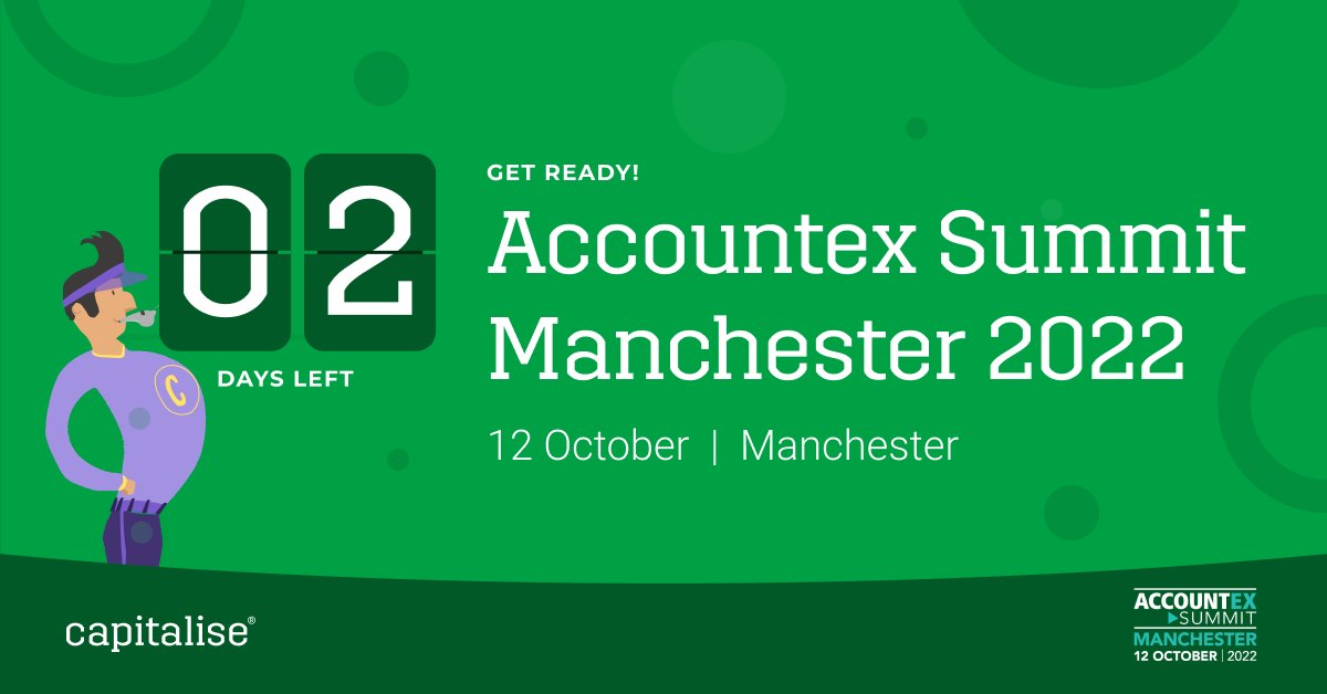 Capitalisers's tweet photo. The week has come!! ๐ T-2 days, #AccountexNorth is just around the corner!! #TeamGreen are getting prepped and are already raring to go.
Are you ready? @Accountex #AccountexManchester #Accounting #Finance #Accountex #Accountants #Accountant #Network https://t.co/TI1fhD6TCB